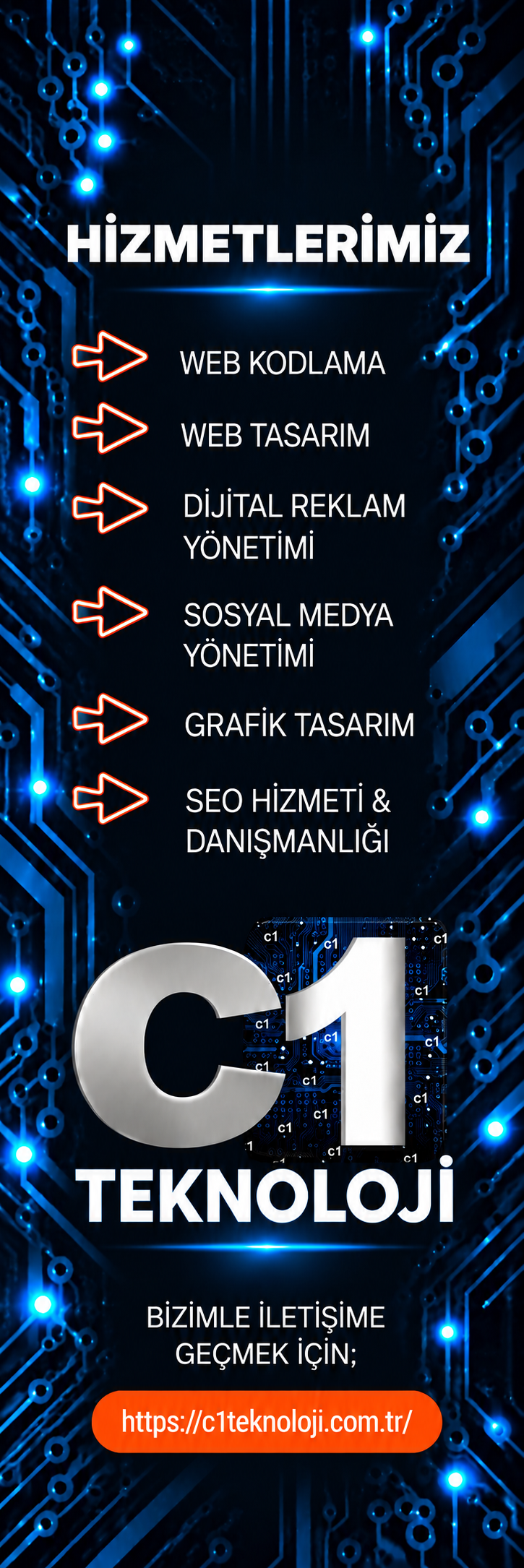 C1 Teknoloji hizmetleri ve iletişim bilgileri
